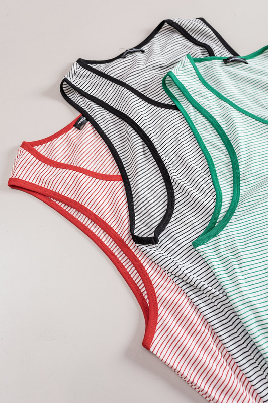 Майка Peaceminusone Chamomile "White/Black" фото № 6