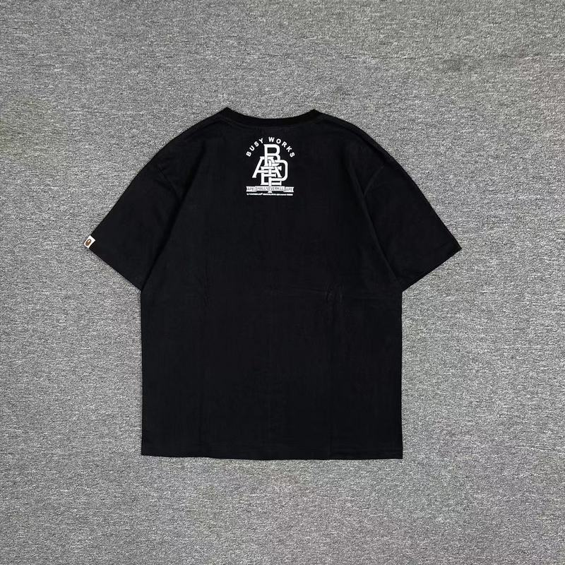 Футболка A Bathing Ape In Lukewarm Water - Text "Black" фото № 6