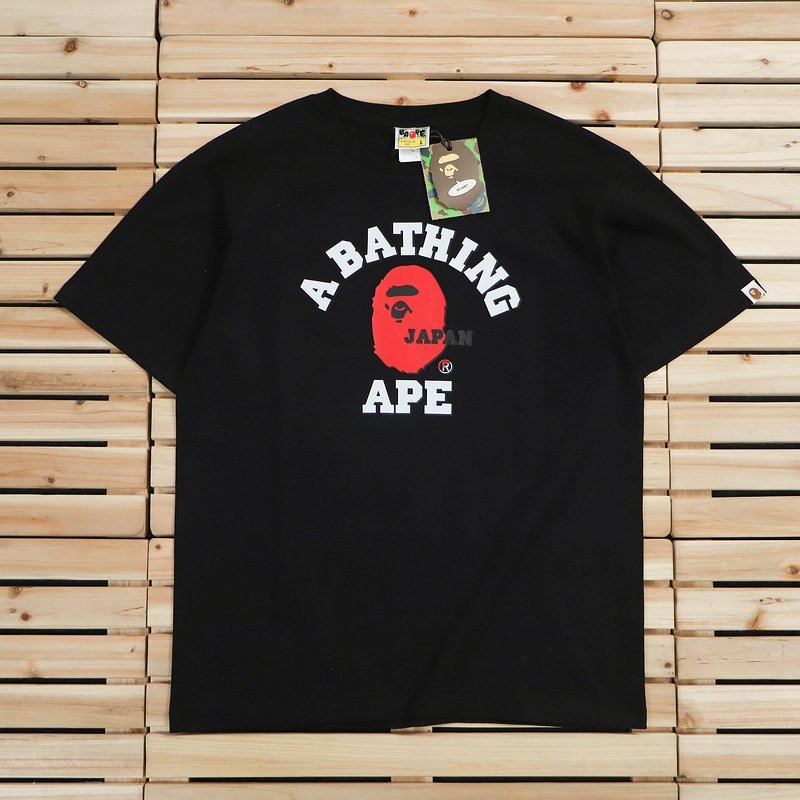 Футболка A Bathing Ape Japan "Black" фото № 2
