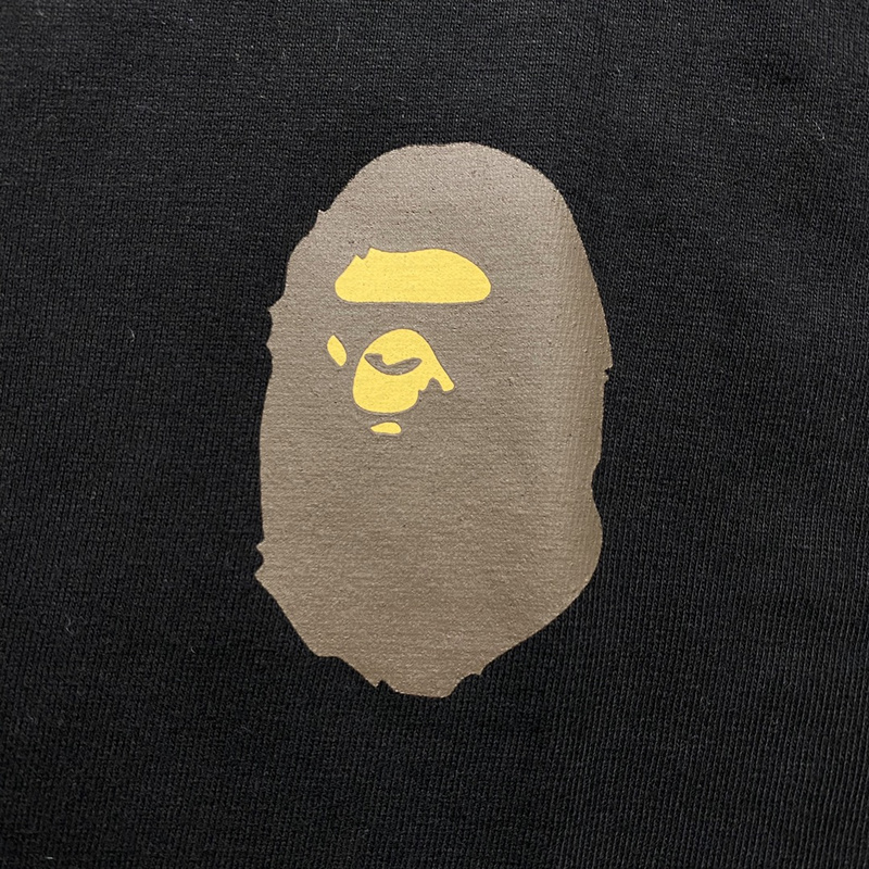 Футболка A Bathing Ape Variety Of Logos "Black" фото № 6