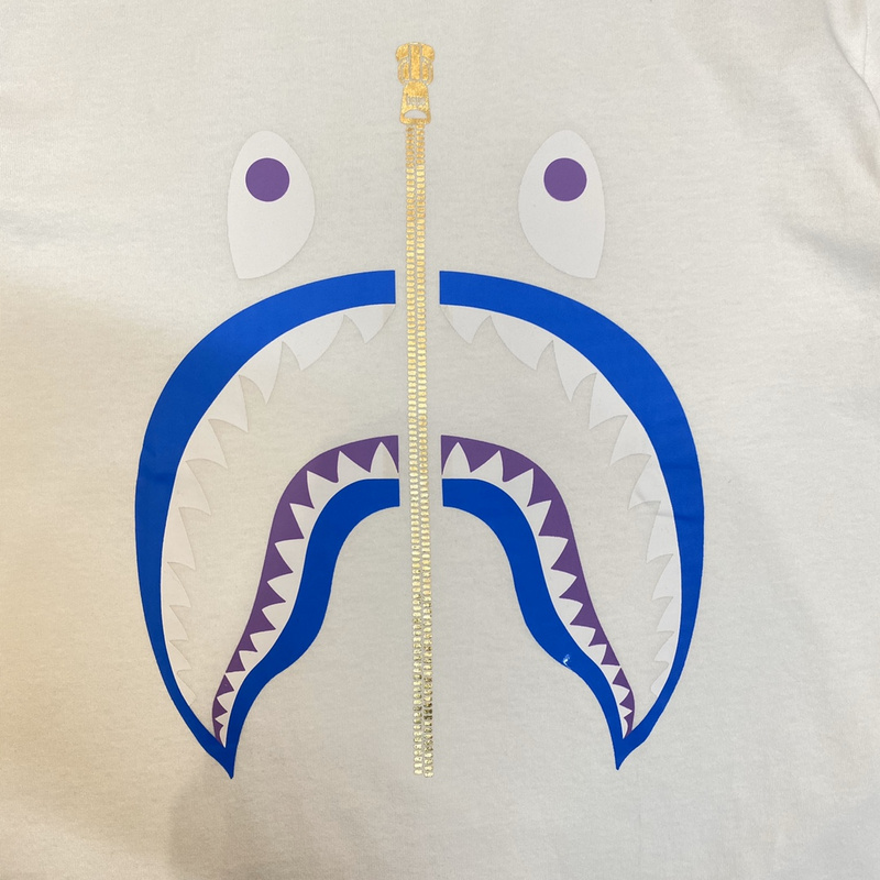 Футболка A Bathing Ape Slider "White" фото № 4