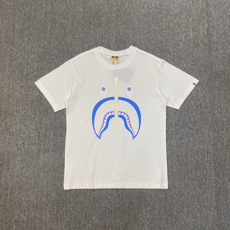 Футболка A Bathing Ape Slider "White" фото № 5