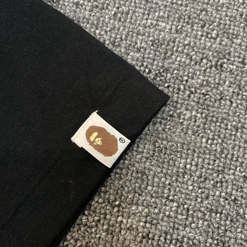 Футболка A Bathing Ape Luminous Print "Black" фото № 6