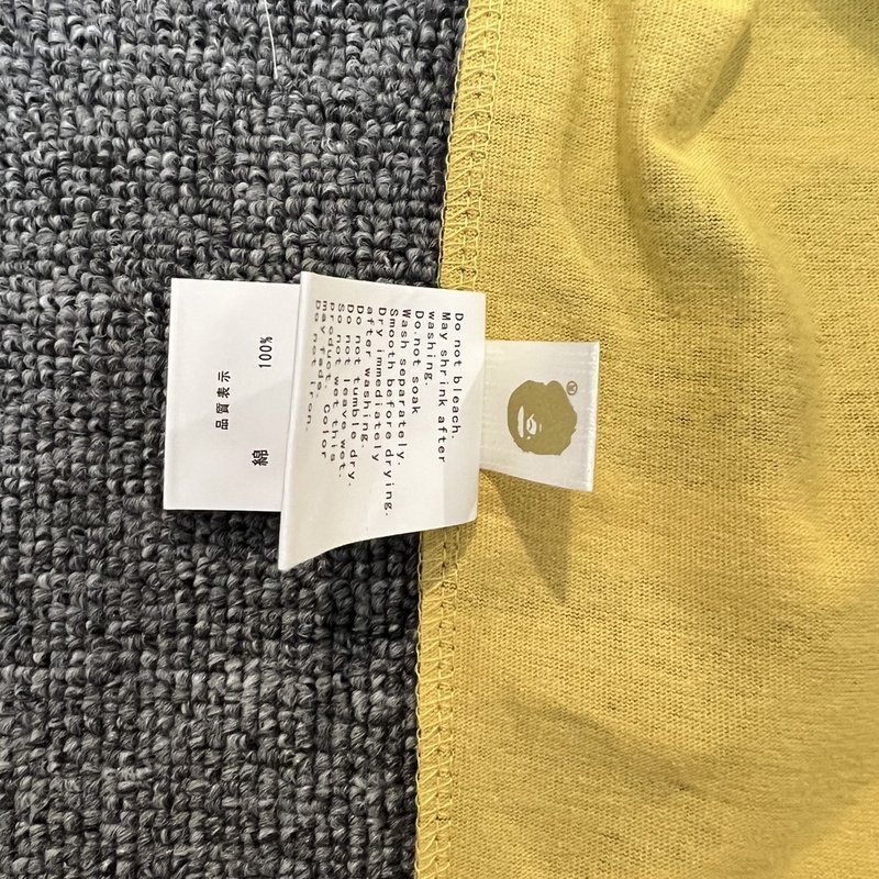 Футболка A Bathing Ape In Transit "Yellow/Black" фото № 8