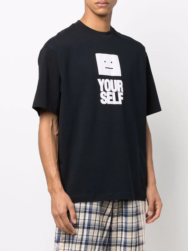 Футболка Acne Studios Square Emoji "Black" фото № 5