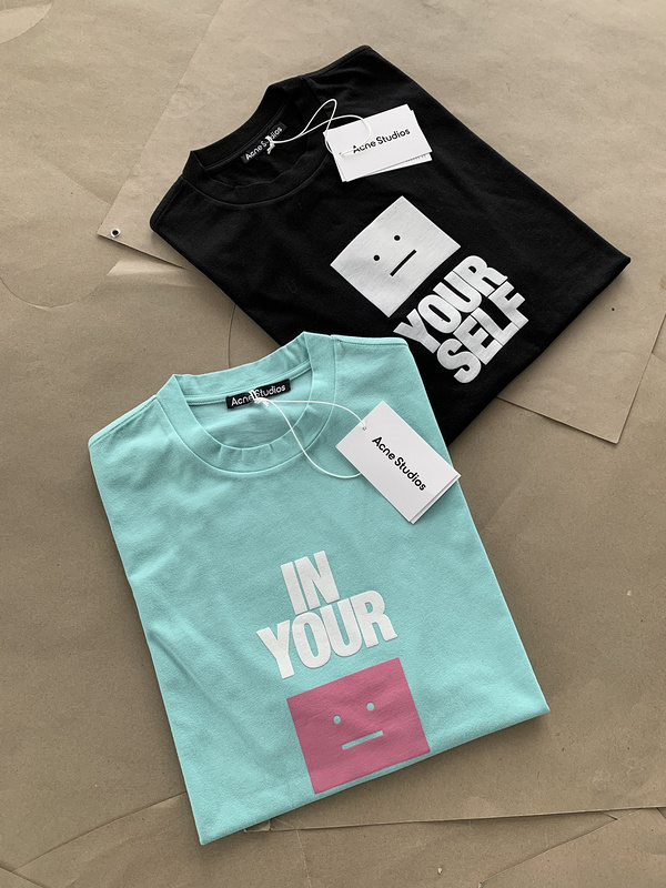 Футболка Acne Studios Square Emoji "Black" фото № 8