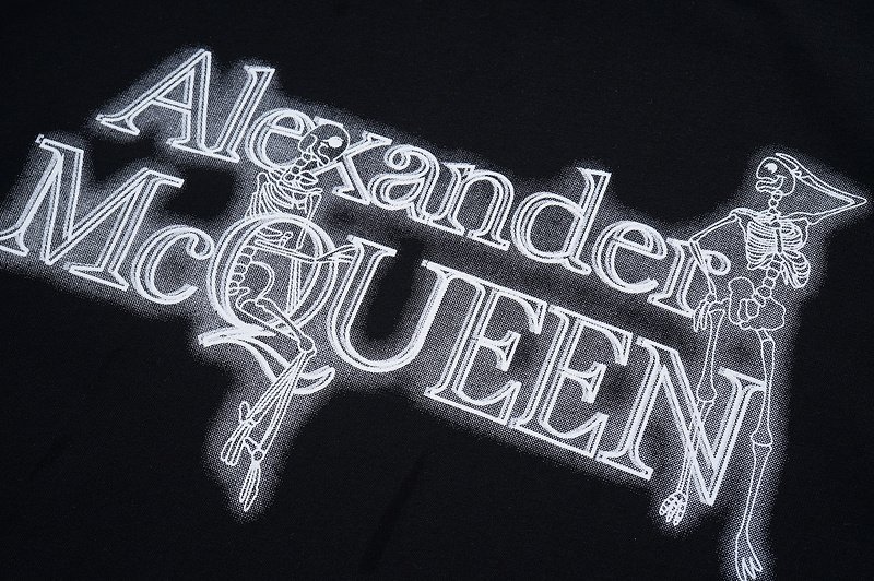 Футболка Alexander Mcqueen Skeleton Print "Black" фото № 3