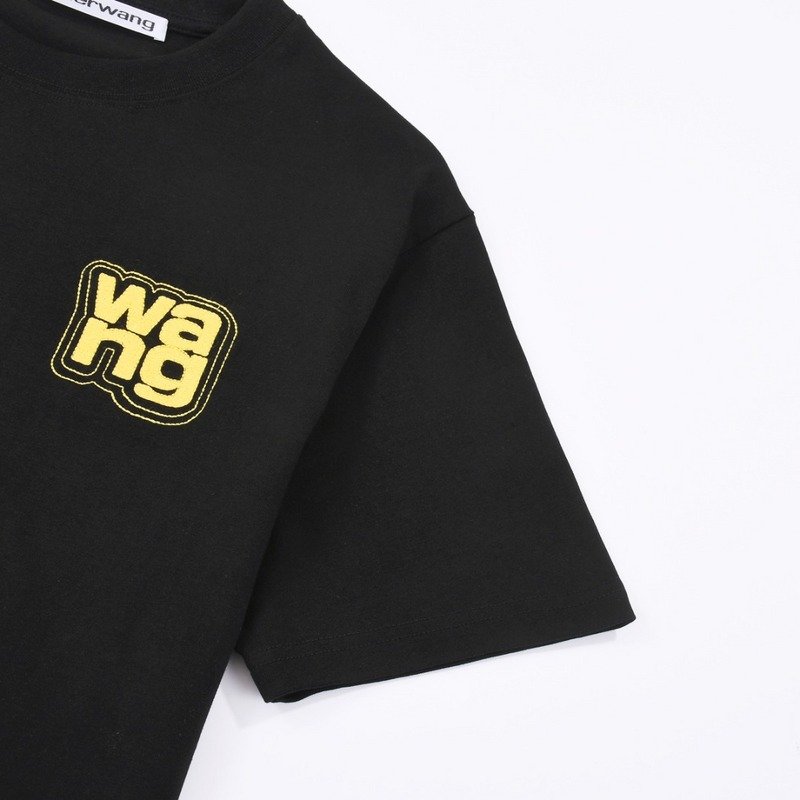 Футболка Alexander Wang New Yourk Inverted Text "Black" фото № 5