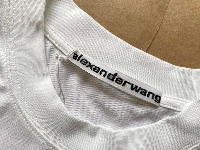 Футболка Alexander Wang By Syllables "White" фото № 2