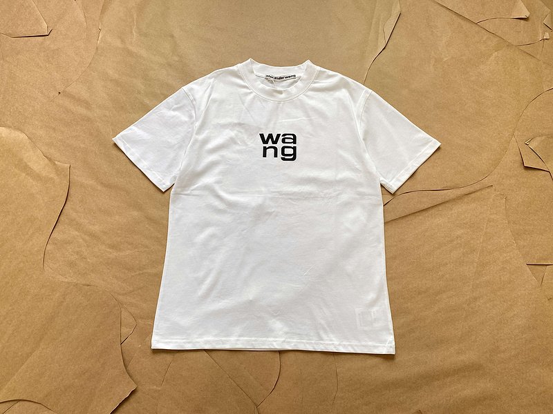 Футболка Alexander Wang By Syllables "White" фото № 9