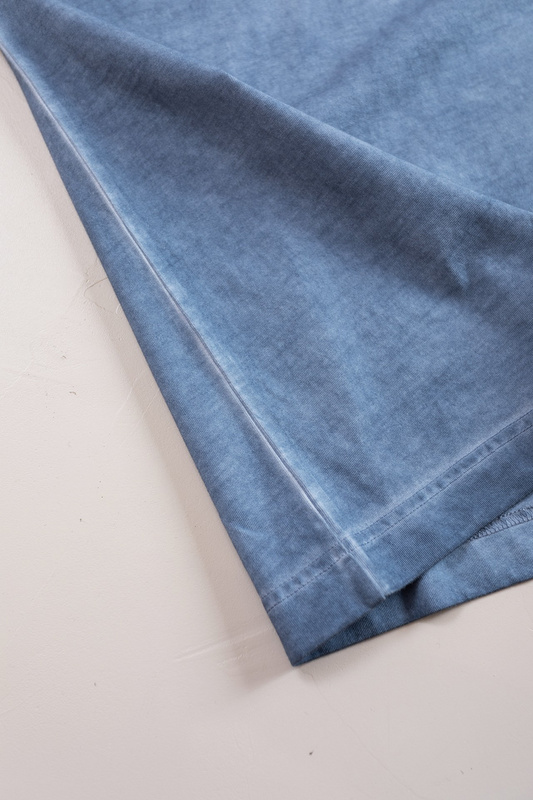 Футболка Alexander Wang Logo Made Of Rhinestones "Blue/Gray" фото № 7