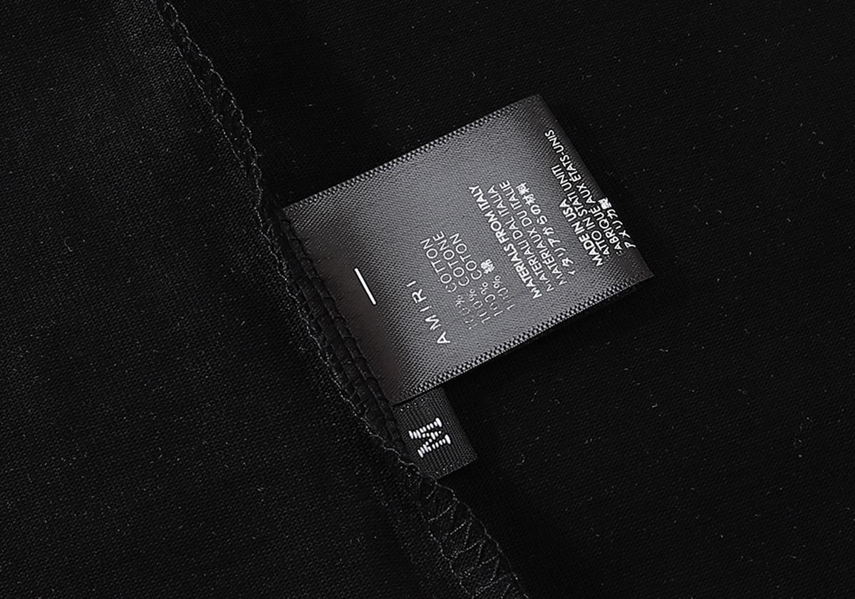 Футболка Amiri Frontside Print Amiri Resort Club "Black" фото № 7
