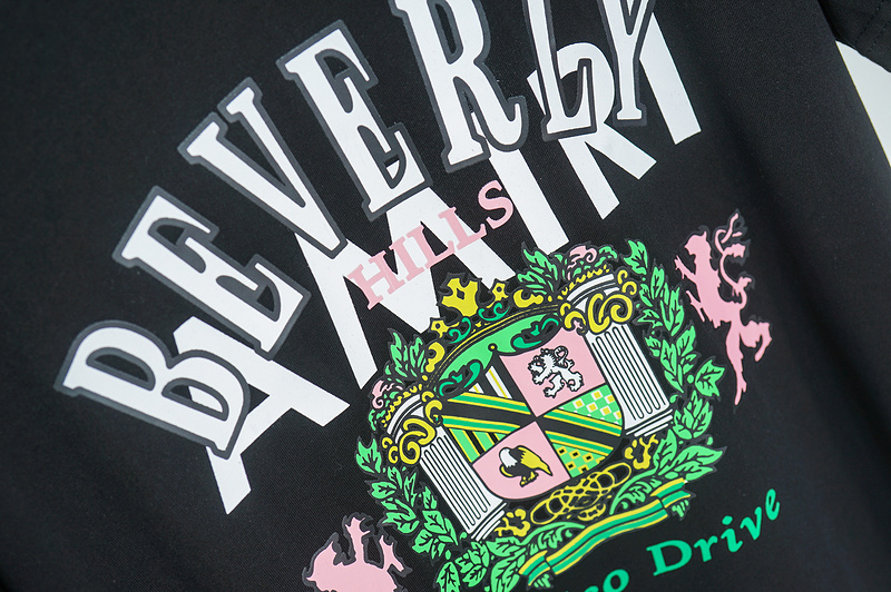 Футболка Amiri With Coat Of Arms Rodeo Drive "Black" фото № 7