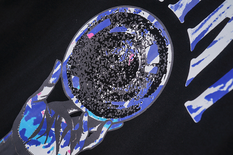 Футболка Amiri Hand And Ball "Black" фото № 8