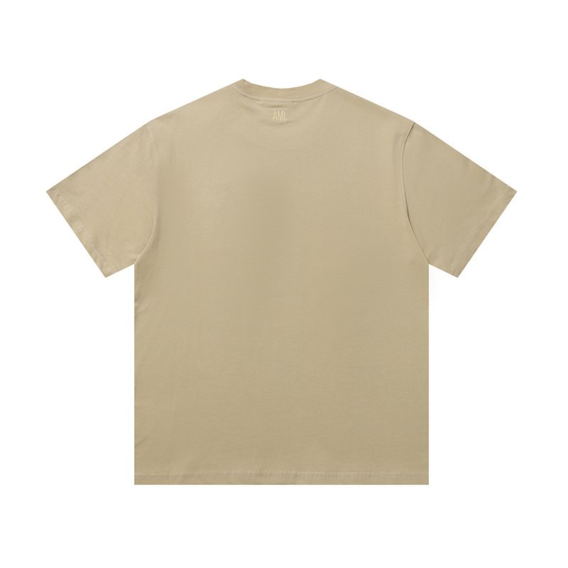 Футболка Amiri With Logo By Color "Brown" фото № 2