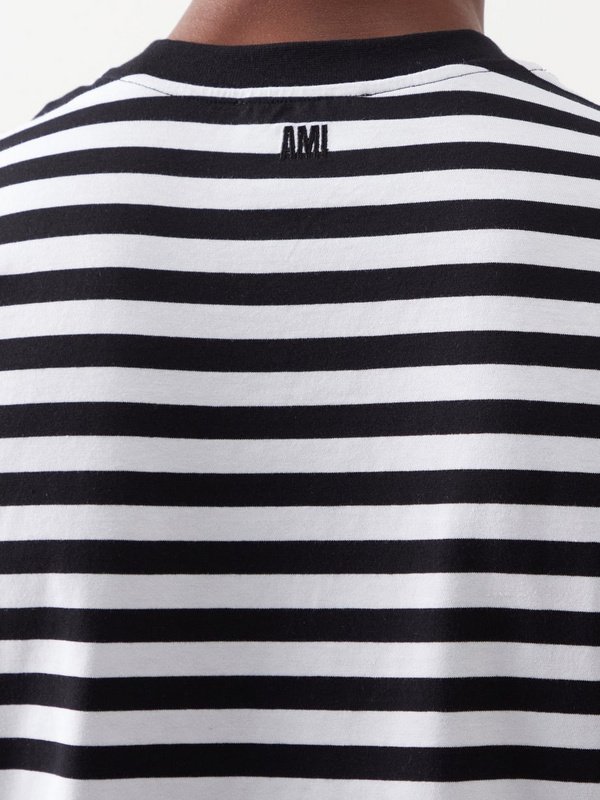 Футболка Amiri Sailor With Logo Brand "White/Black" фото № 2