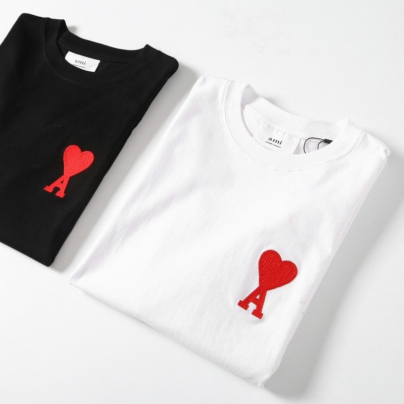 Футболка Amiri With Red Emblem "Black" фото № 4