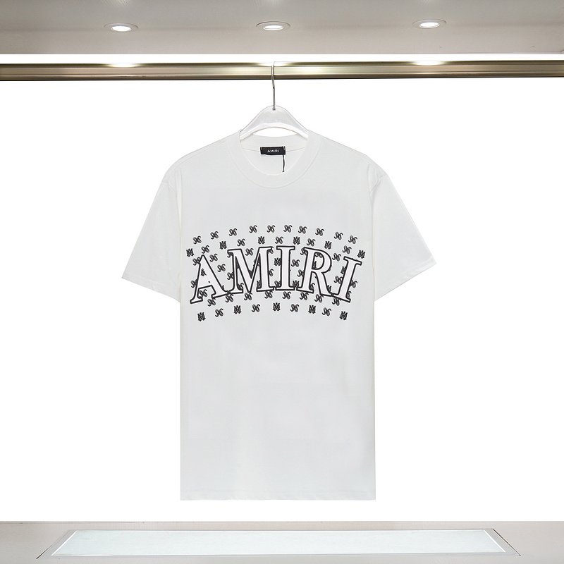 Футболка Amiri Patterned Style "White" фото № 2
