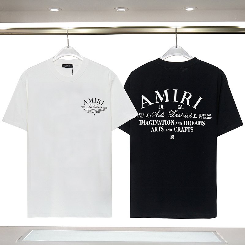 Футболка Amiri Logo Dreams "Black" фото № 2