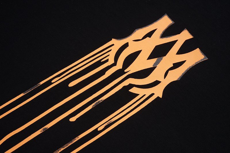 Футболка Amiri Flowing Logo "Black" фото № 5