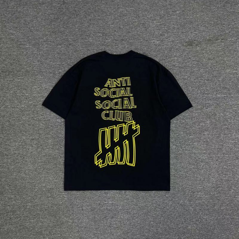 Футболка Anti Social Social Club With Logo Brand - Cotton "Black" фото № 4