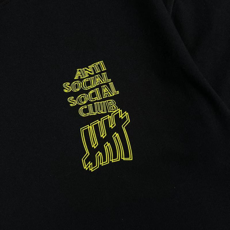 Футболка Anti Social Social Club With Logo Brand - Cotton "Black" фото № 5