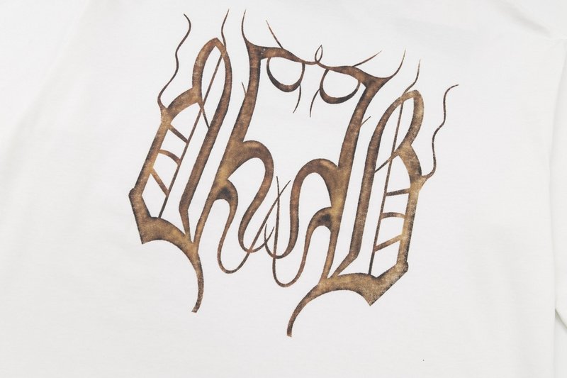 Футболка Balenciaga Flame Logo "White" фото № 2