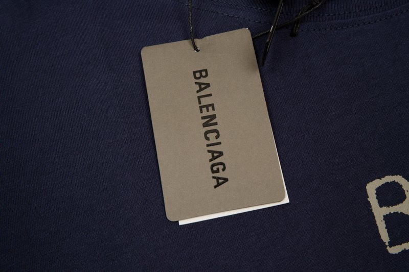 Футболка Balenciaga Nice "Blue" фото № 4