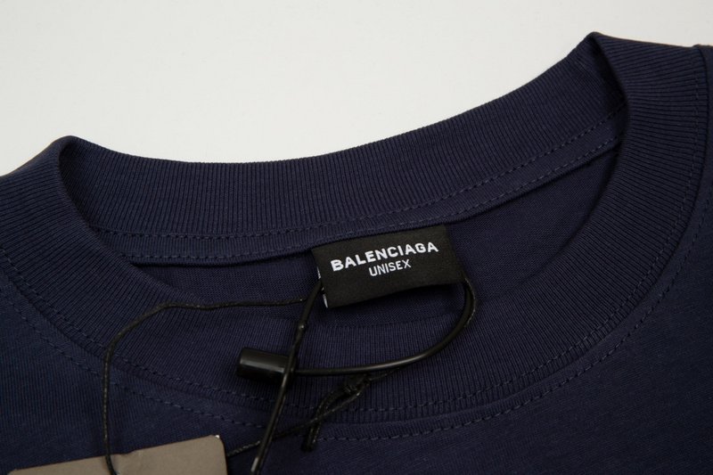 Футболка Balenciaga Nice "Blue" фото № 7