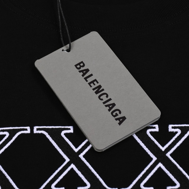 Футболка Balenciaga XXXL "Black" фото № 7