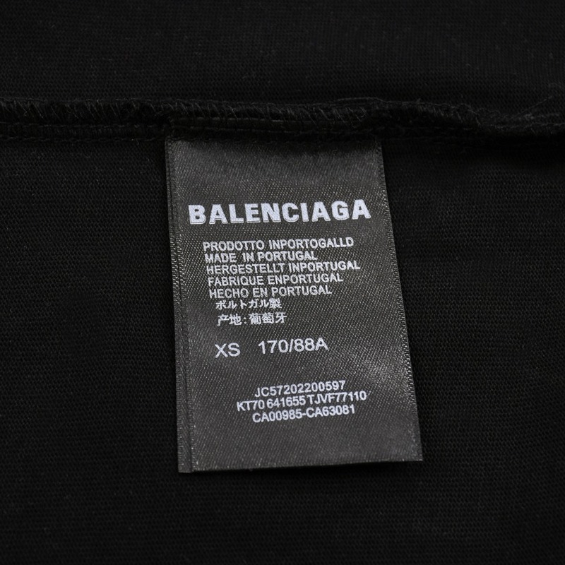 Футболка Balenciaga Athletes "Black" фото № 3