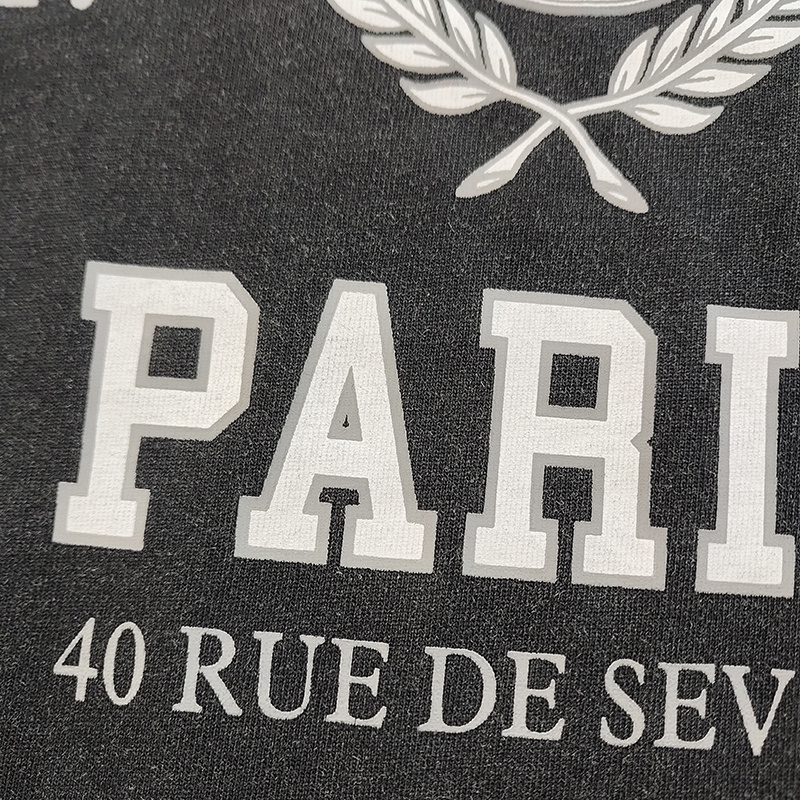 Футболка Balenciaga Royal Logo "Black" фото № 6