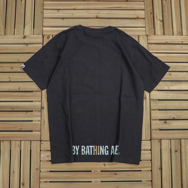 Футболка Bape Print With Chains "Black" фото № 2