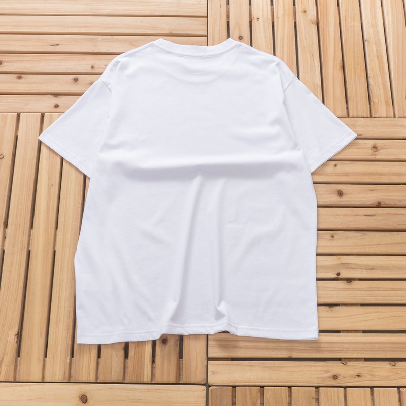 Футболка Boss Small Front Central Inscription "White" фото № 2