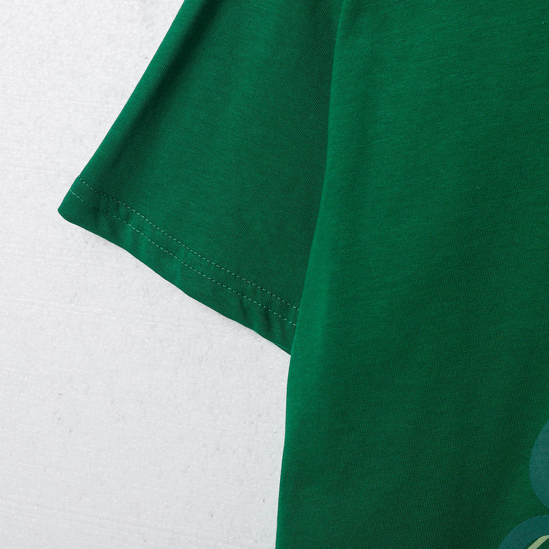 Футболка Bottega Veneta Striped Bear "Green" фото № 2