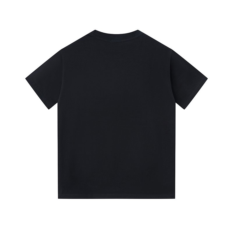Футболка Burberry With Logo Patch Cotton "Black" фото № 2