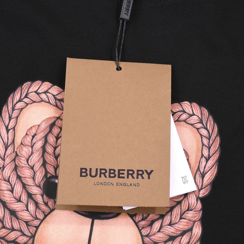 Футболка Burberry Knitted Toy With A Book "Black" фото № 6
