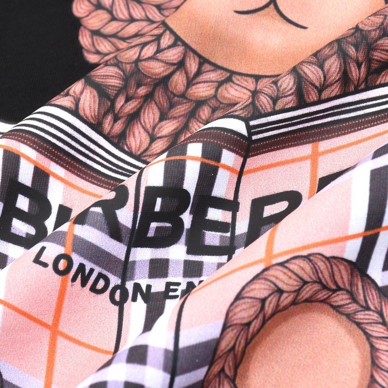 Футболка Burberry Knitted Toy With A Book "Black" фото № 8