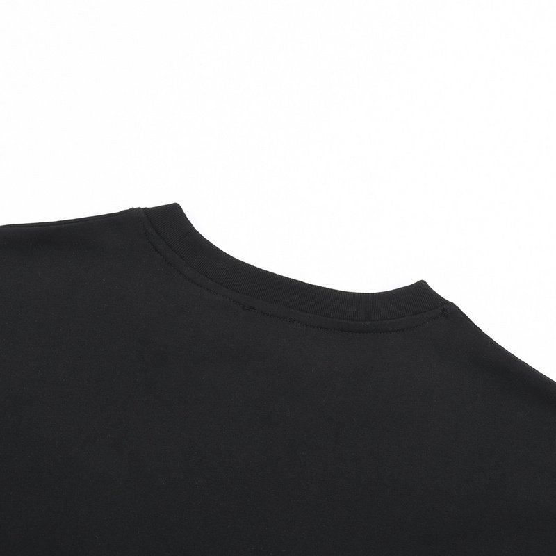 Футболка Burberry With Soft Colored Logo "Black" фото № 8