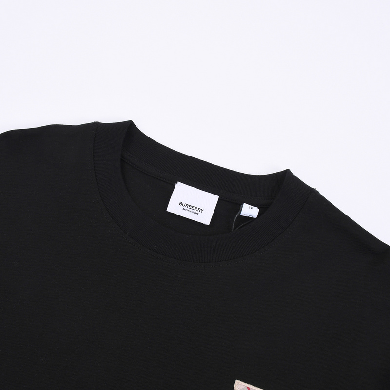 Футболка Burberry Three-Dimensional Logo "Black" фото № 5