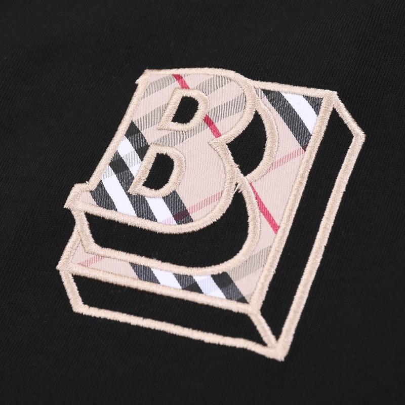Футболка Burberry Three-Dimensional Logo "Black" фото № 6