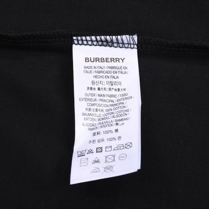 Футболка Burberry Three-Dimensional Logo "Black" фото № 8