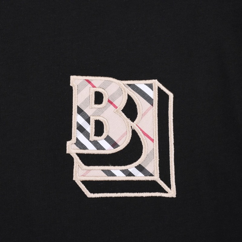 Футболка Burberry Three-Dimensional Logo "Black" фото № 7
