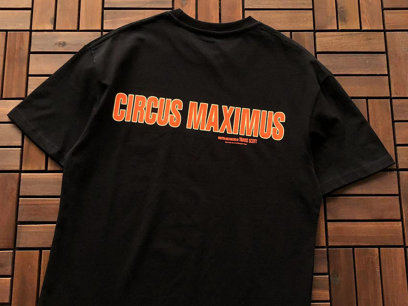 Футболка Cactus Jack Merch Small Logo With Inscription "Black" фото № 8