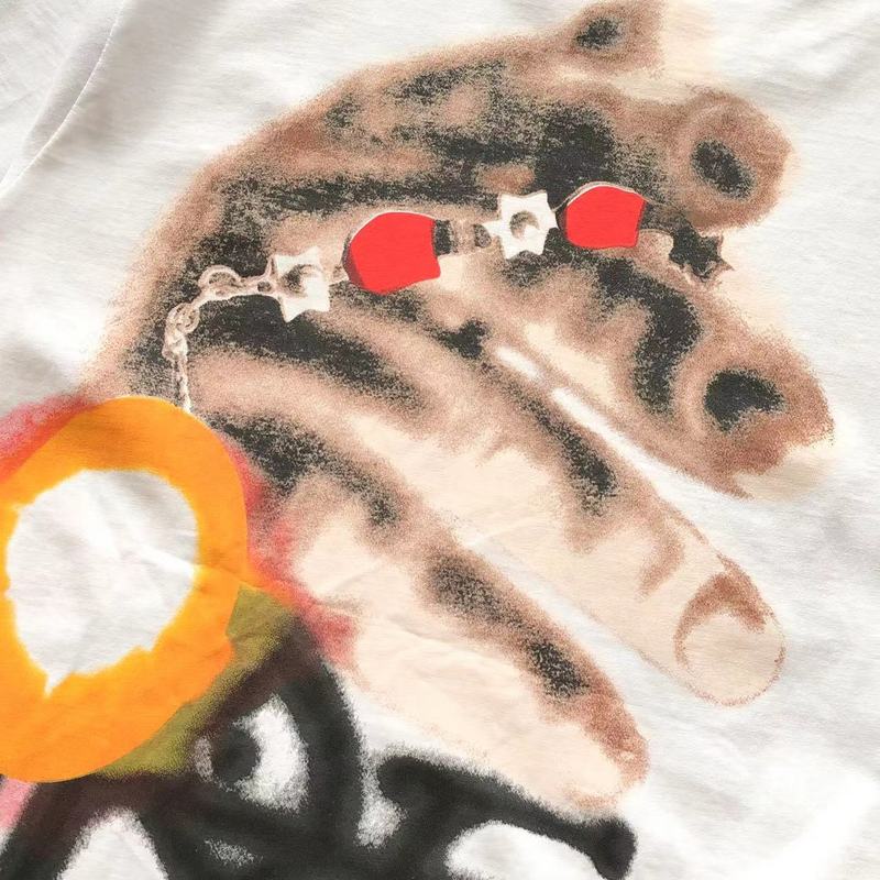 Футболка Cactus Jack Merch Two Colorful Front Circle "White" фото № 5