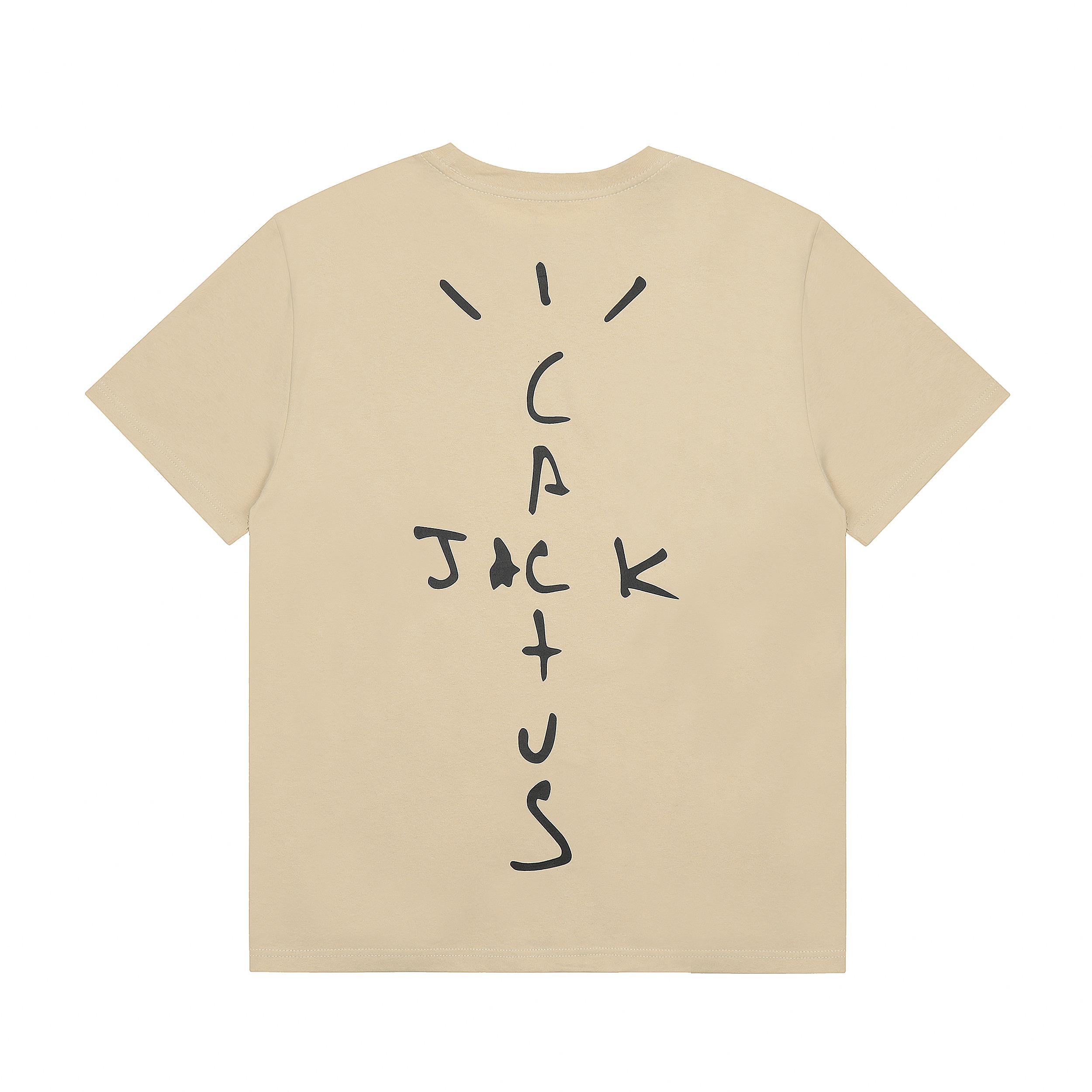 Футболка Cactus Jack Sadness "Beige" фото № 2