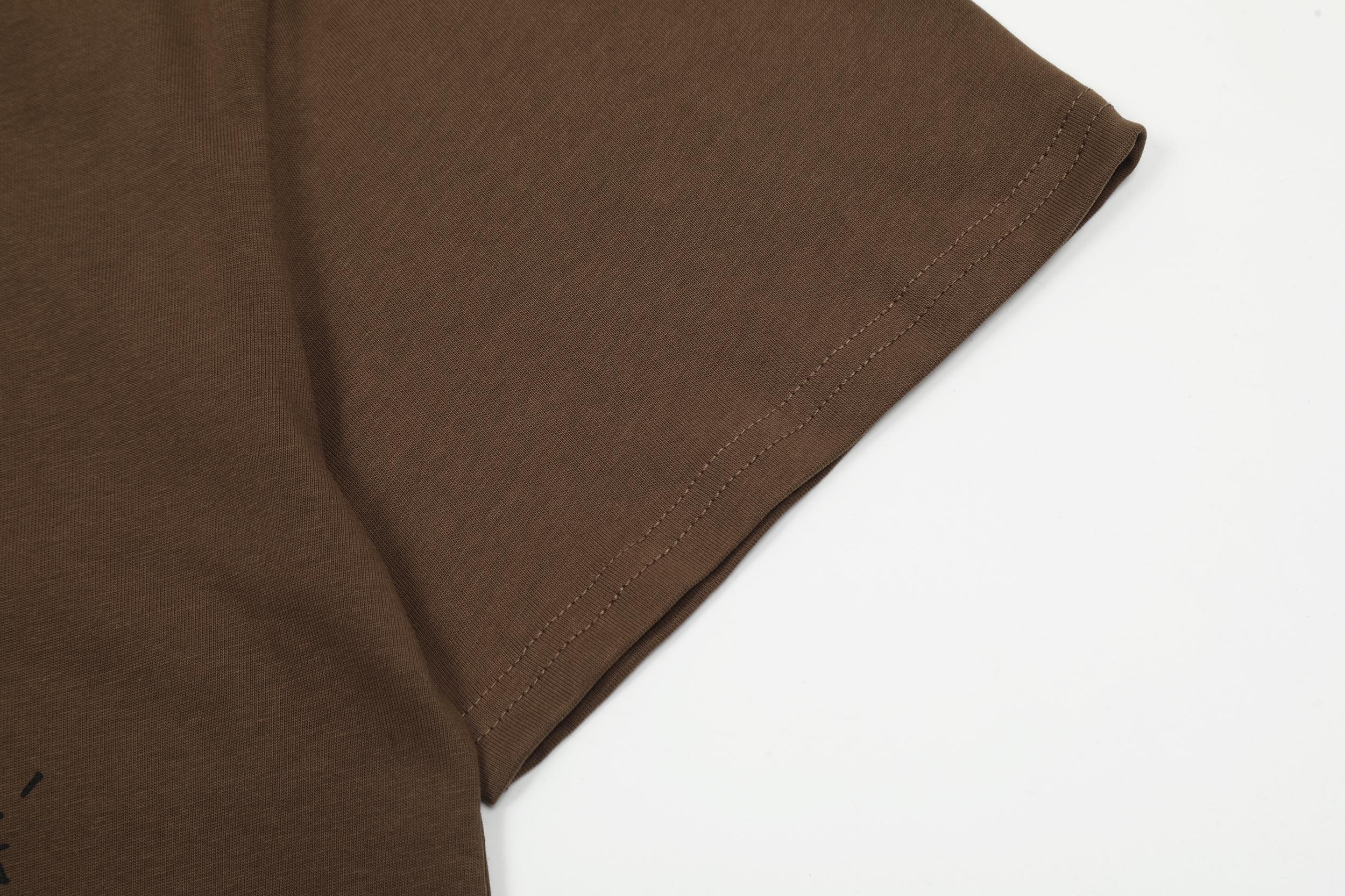 Футболка Cactus Jack Merch Explorers "Brown" фото № 7