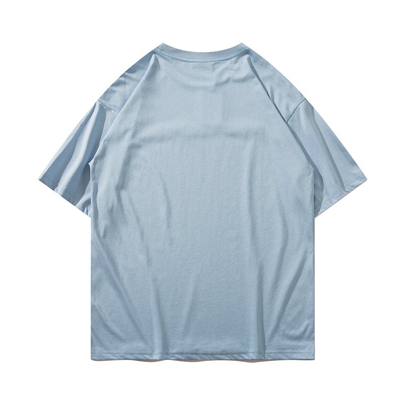 Футболка Carhartt Basic Style With Logo "Blue" фото № 2