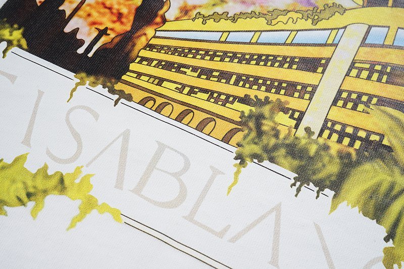 Футболки Casablanca Palm Plane Journey "White" фото № 4