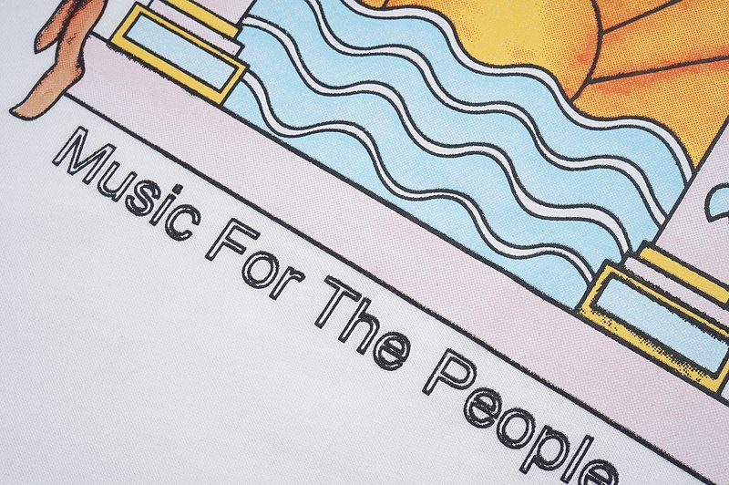 Футболка Casablanca Angels And Sea Sun "White" фото № 4